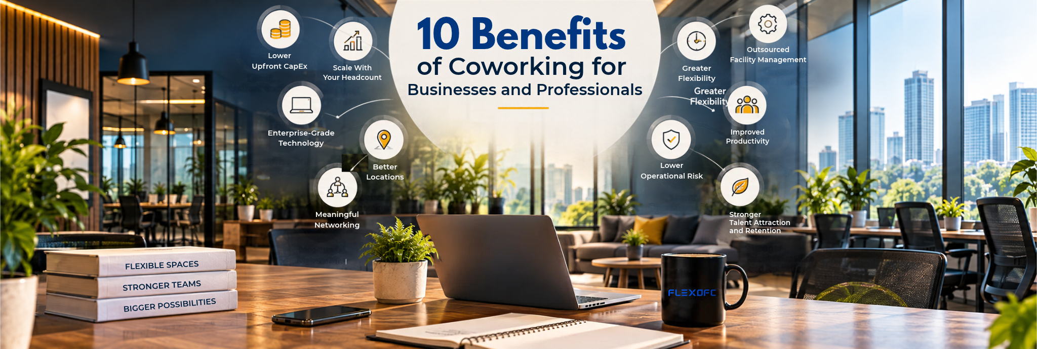 10 Benefits of Coworking Spaces for Businesses and Professionals