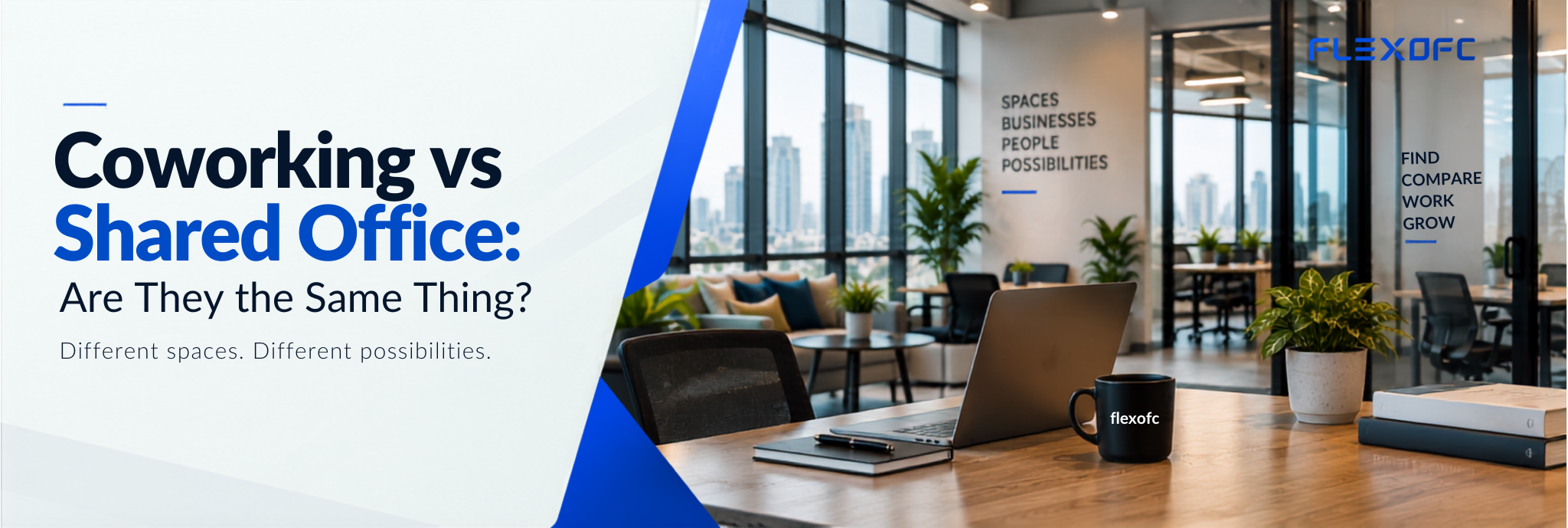Coworking vs Shared Office: Are They Really the Same?